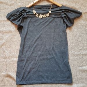 Talbots Grey t-shirt blouse